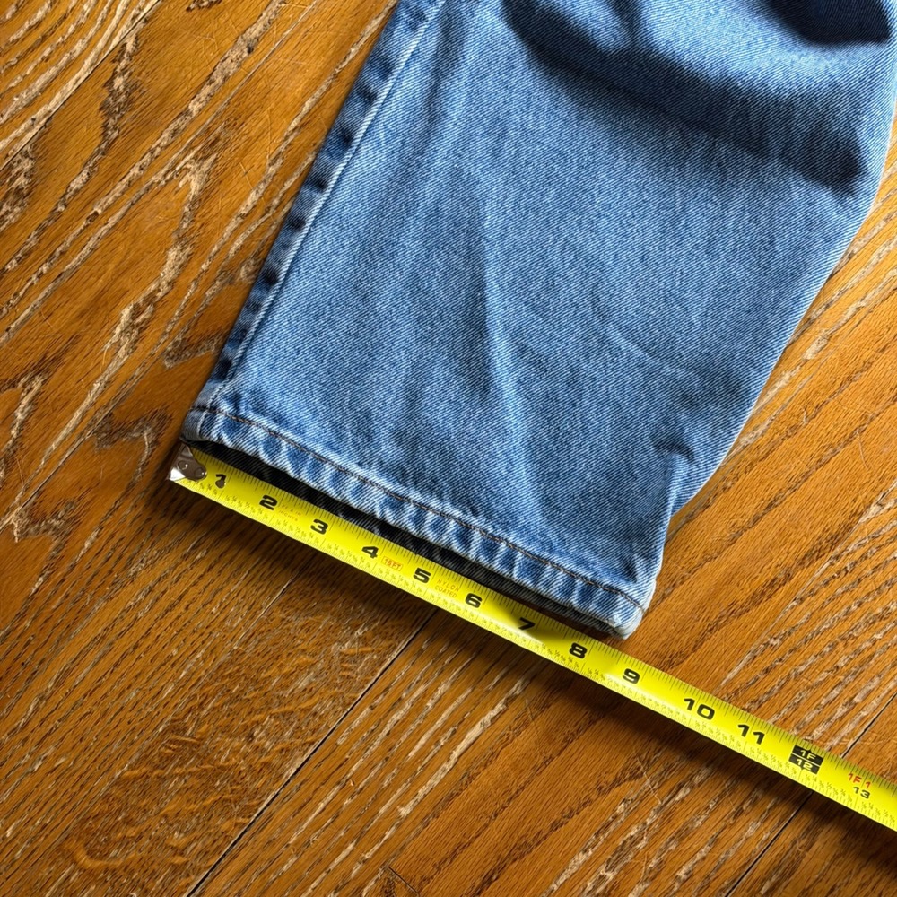 Vintage Faded Glory Mens Original Fit Jeans 36x32 Medium Wash Straight Leg Denim - Picture 7 of 11